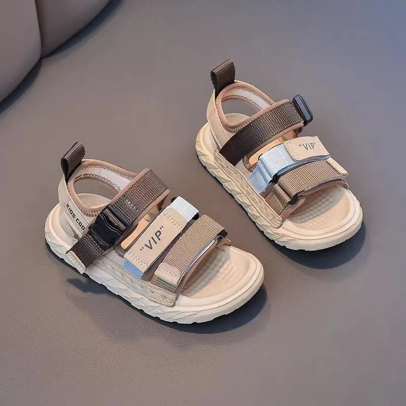 男童新款儿童鞋夏款防臭防滑男童夏季天小孩宝宝软底透气沙滩凉鞋