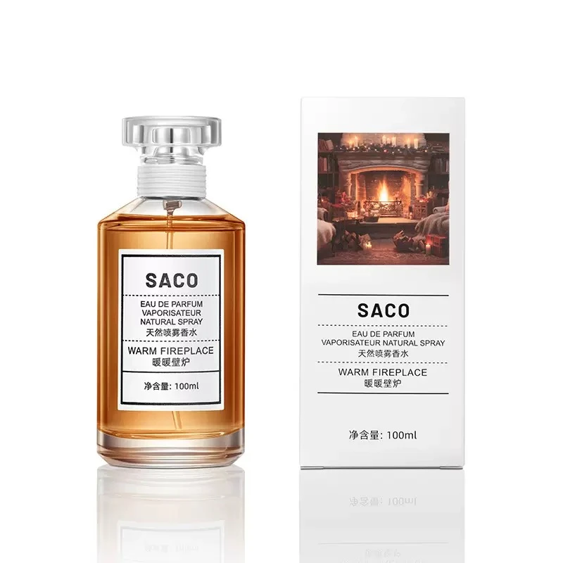 【温暖壁炉100ML】木质花香味女士经典持久留香SACO香伴一生
