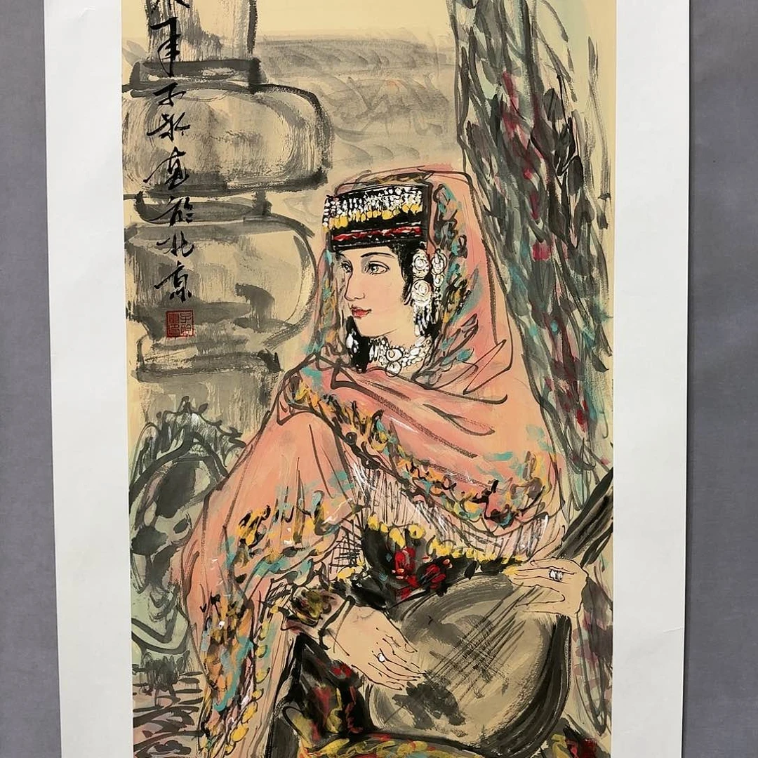 国画国画纯手绘作品请放心去藏