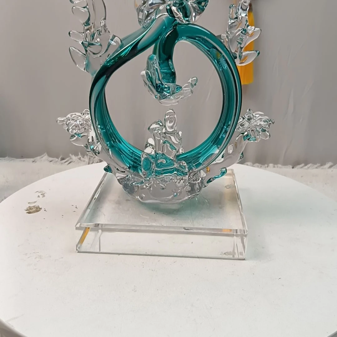 琉璃琉璃财源滚滚摆件