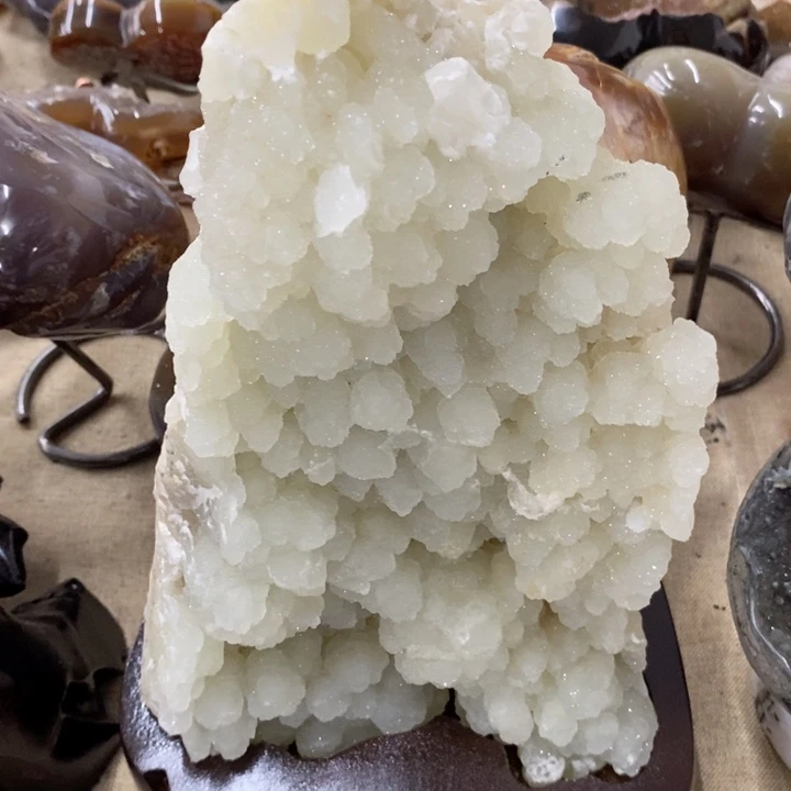 珠宝半成品未镶嵌紫晶
