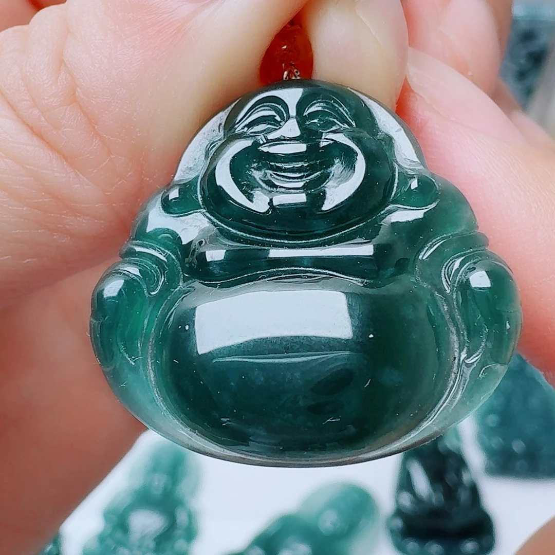 翡翠未镶嵌颈饰111