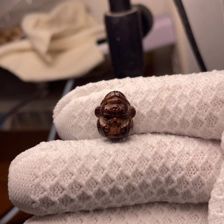 手串星月菩提雕刻八戒