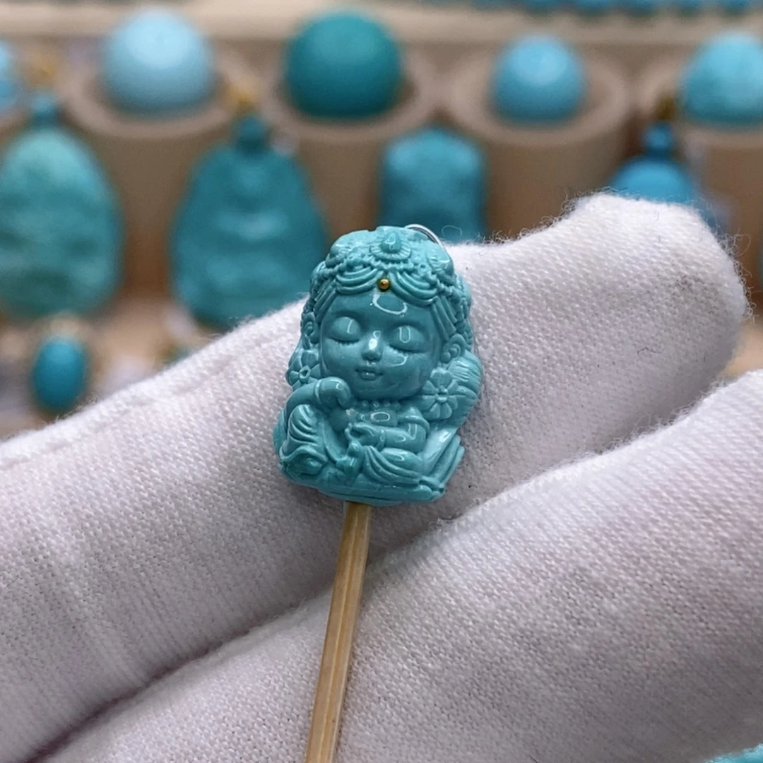 绿松石未镶嵌珠宝奇石