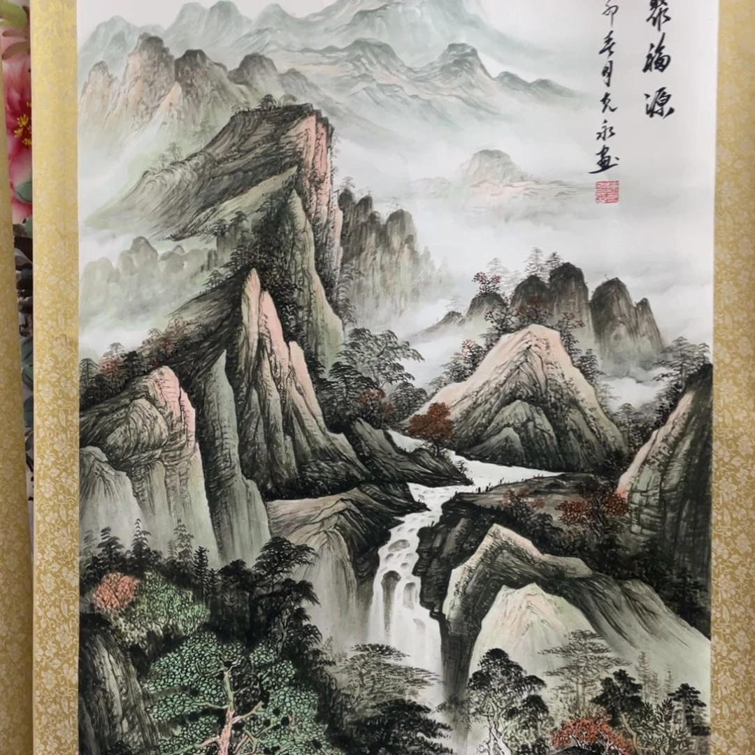国画老师手笔手绘作品Y