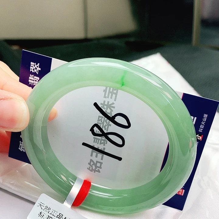 翡翠未镶嵌手镯缅甸天然a货翡翠手镯