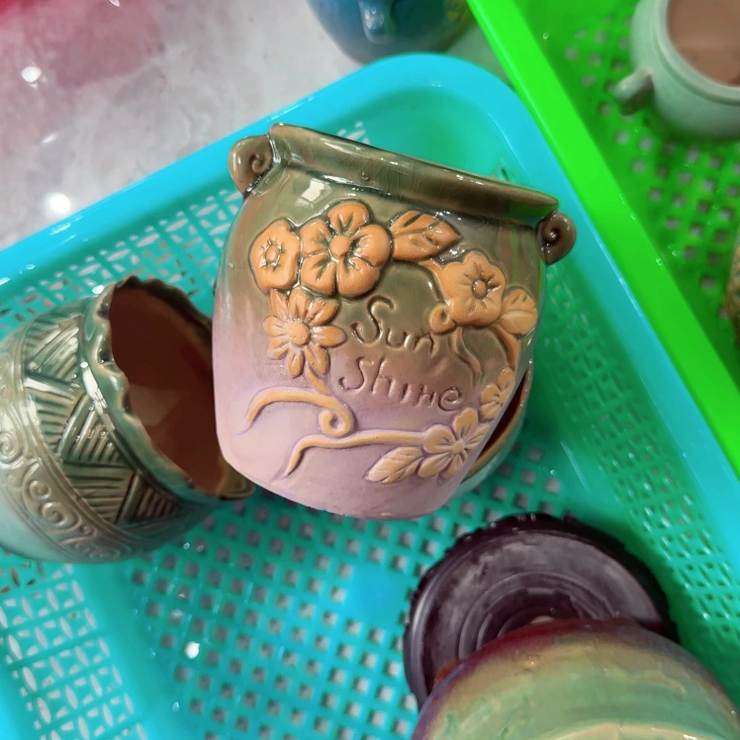 紫砂花盆粗陶粗陶