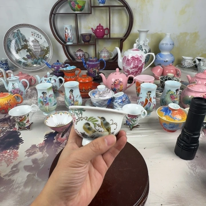 摆件景德镇陶瓷老厂瓷30