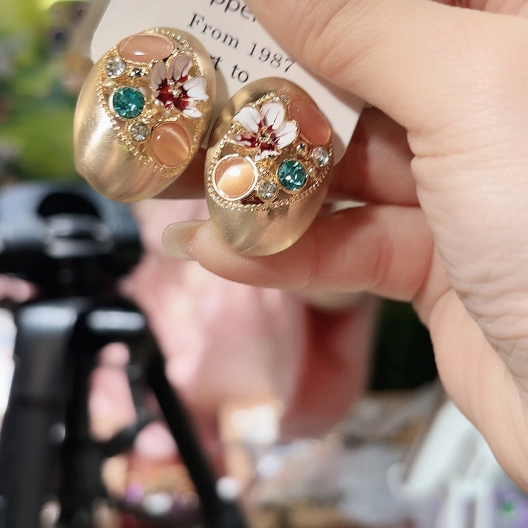 锆石纯铜合金耳钉