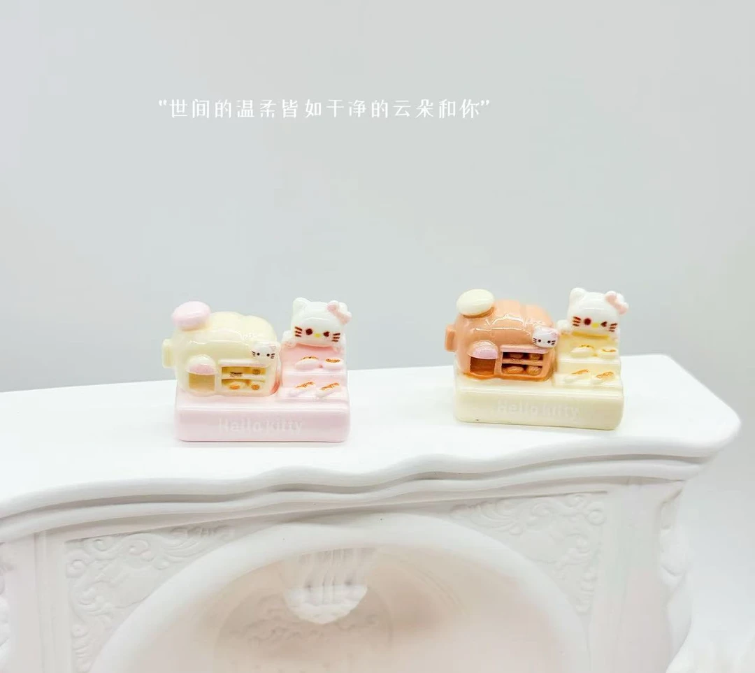 小雨定制【面包房】【小狗信箱】仿真食玩diy树脂配件手机配件