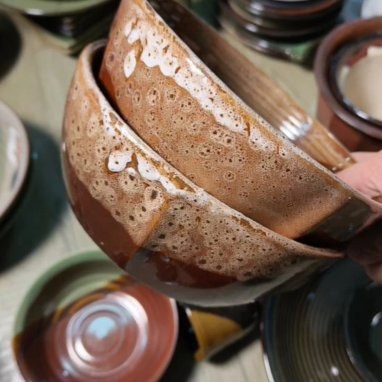 瓷片磁州窑五厂盘碗壶杯有瑕疵