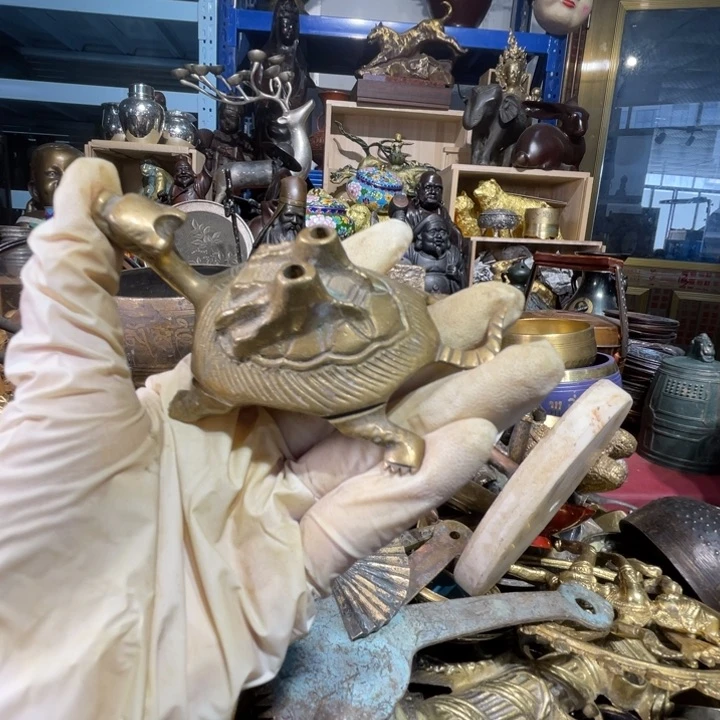 大阪回流铜器摆件11