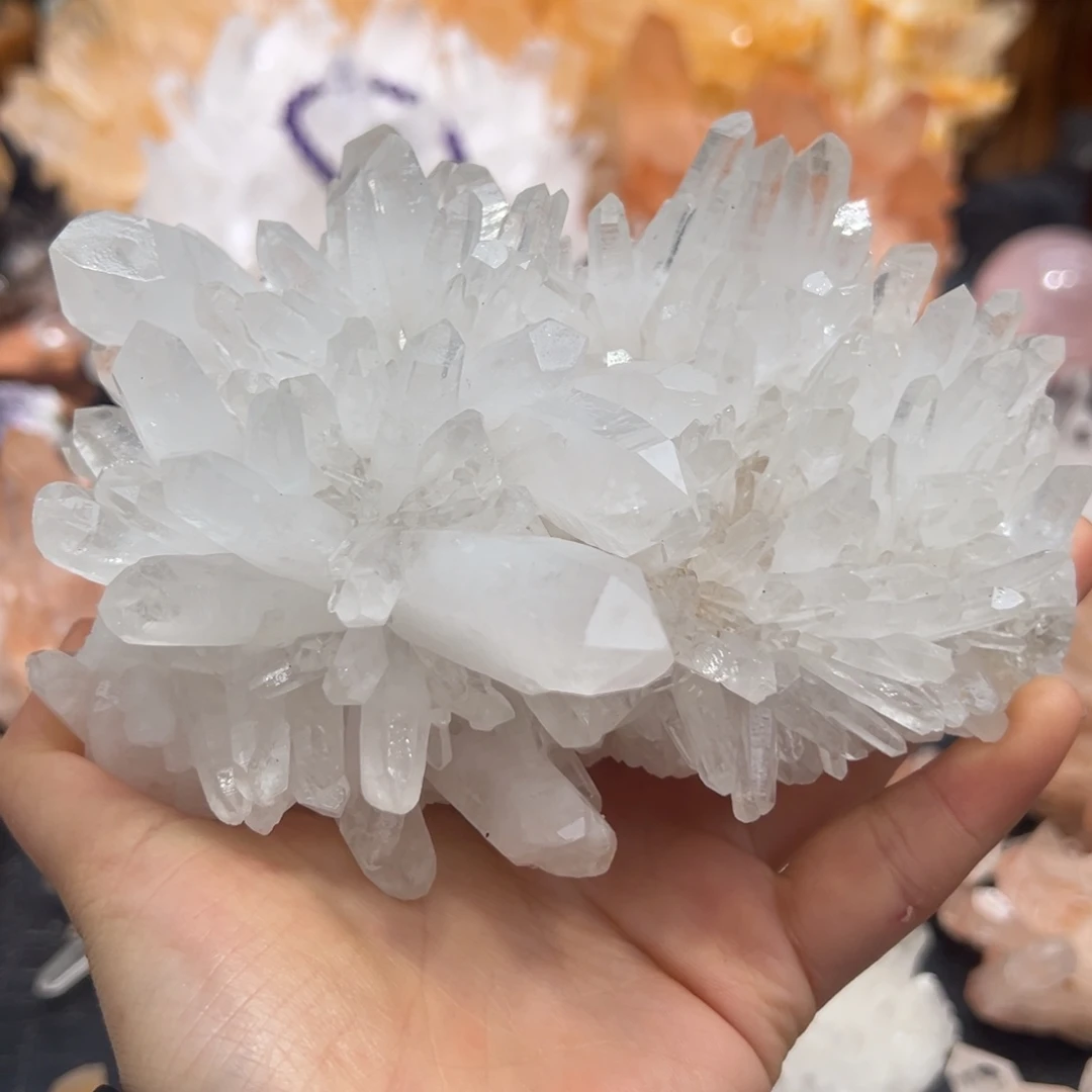 水晶未镶嵌珠宝半成品