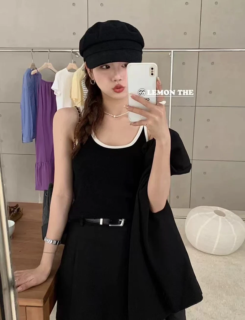 3667三炫家纯春季新款气质显瘦小吊带