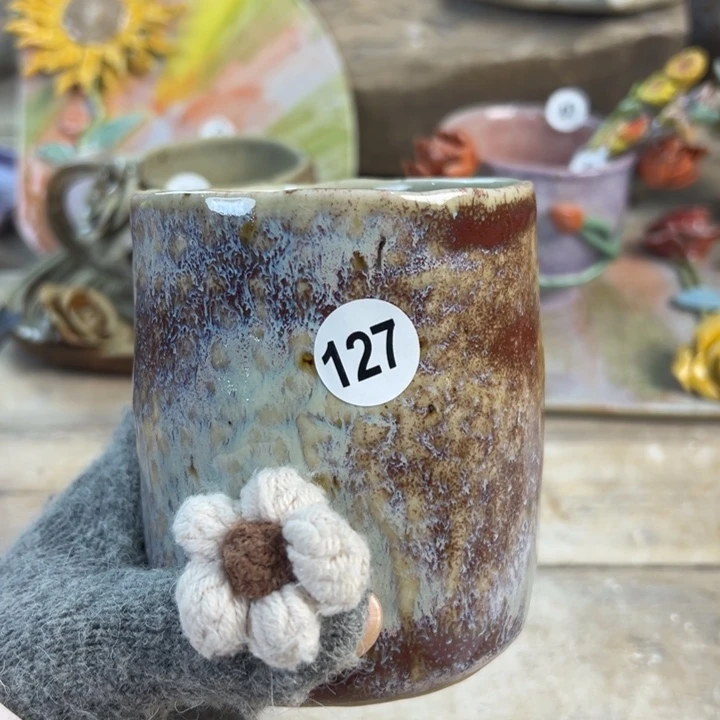 陶瓷懿树日式手捏餐具茶具