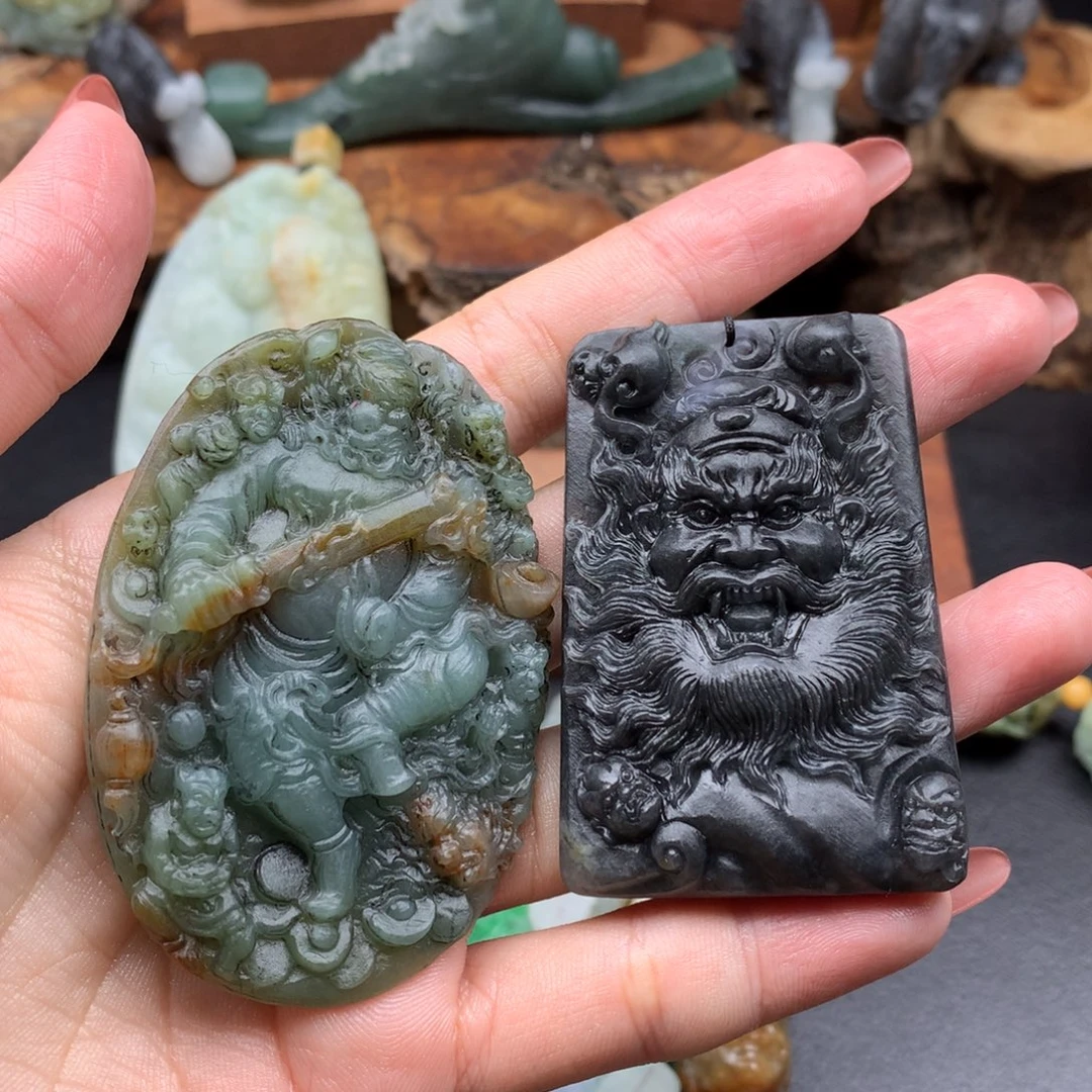 天***运定制翡翠未镶嵌翡翠
