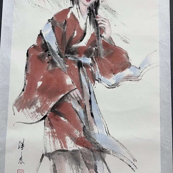 水彩书画作品多次