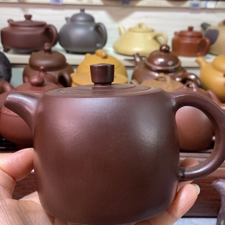 茶壶紫砂微瑕处理一把