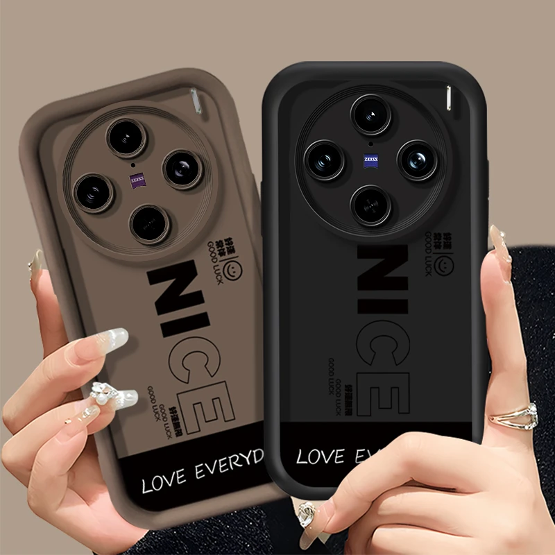 适用于【VIVO】X100Pro潮牌nice创意个性男女新款防摔手机壳