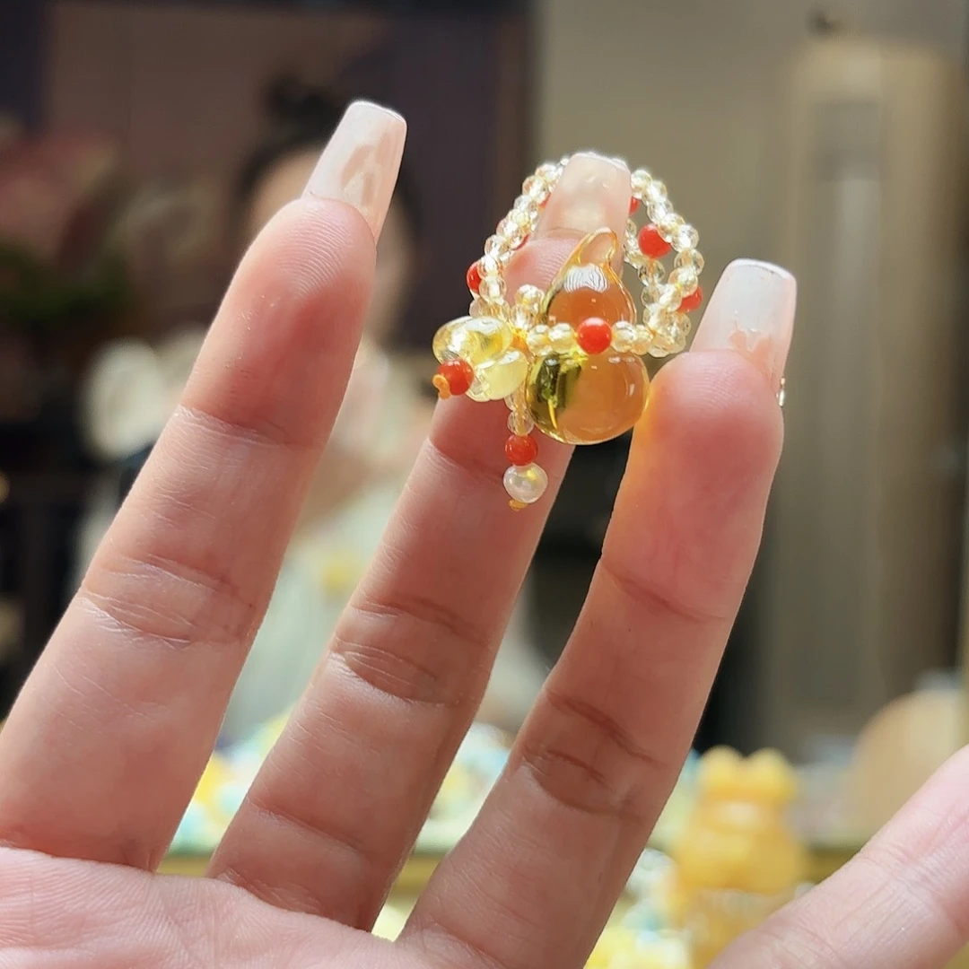 未镶嵌琥珀手链琥珀