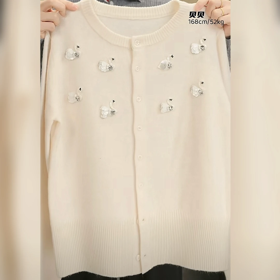 10613（部分无水洗唛，介意慎拍）SANFAN新款针织衫