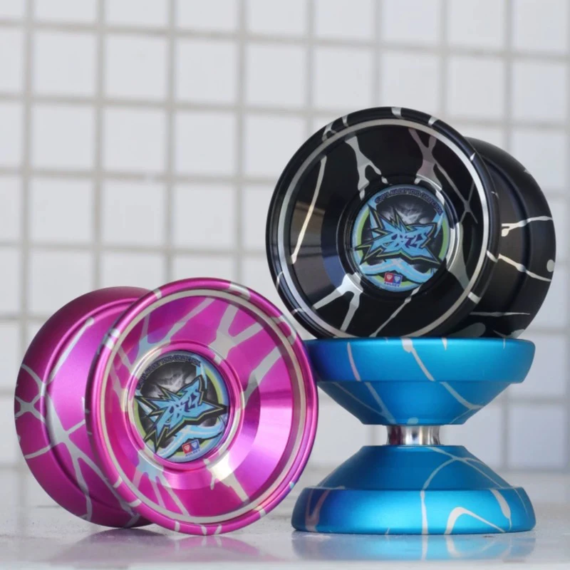 晓宇潮玩 正版 火力少年王 破空 不锈钢内镶环悠悠球 溜溜球 yoyo