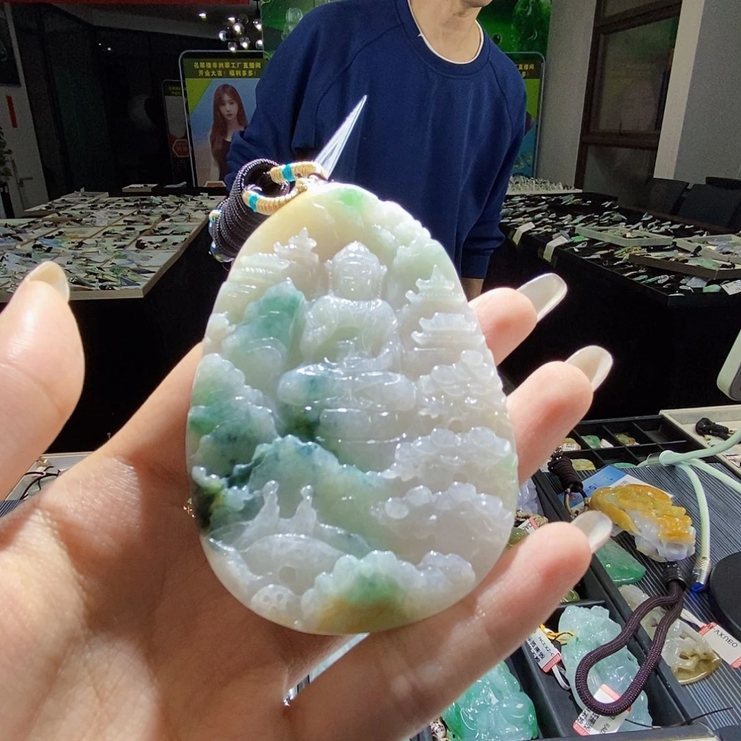 颈饰未镶嵌翡翠翡翠