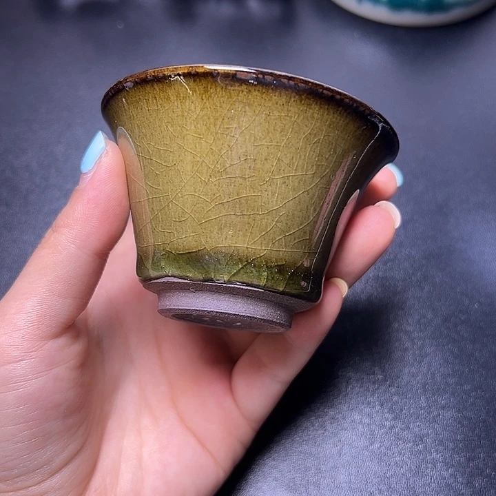 茶盏建盏铃铛主人杯