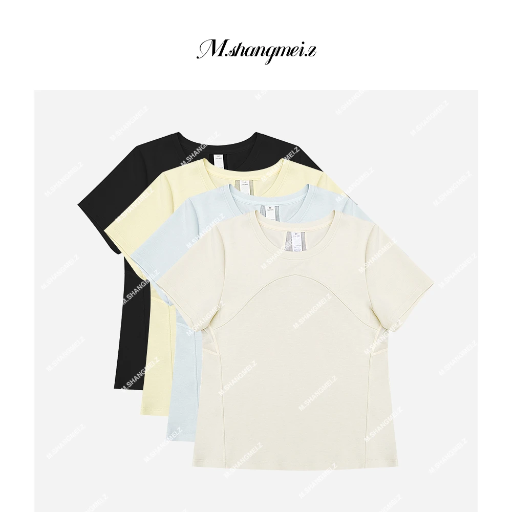 M.SHANGMEI.Z/沐熙【无惧夏日】美大哥简约速干防晒T恤X062609
