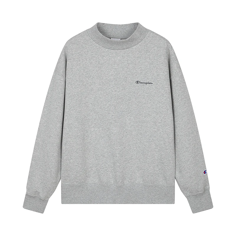 Champion【琥珀流光】冠军25秋季新款休闲运动厚款秋冬半高领卫衣