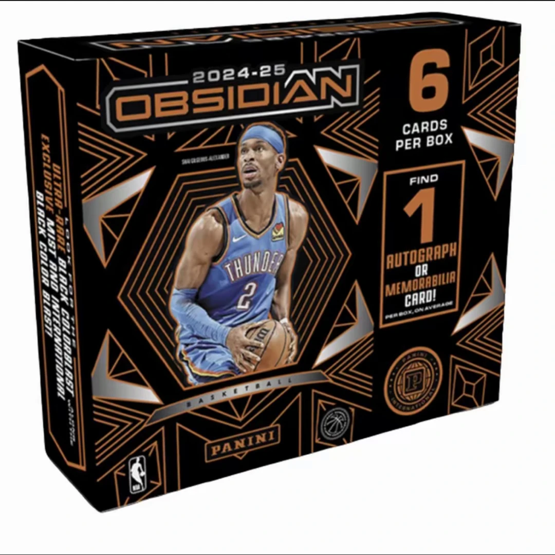 24-25 帕尼尼 黑曜石 国际 obsidan 篮球 盲盒 下单默认代拆