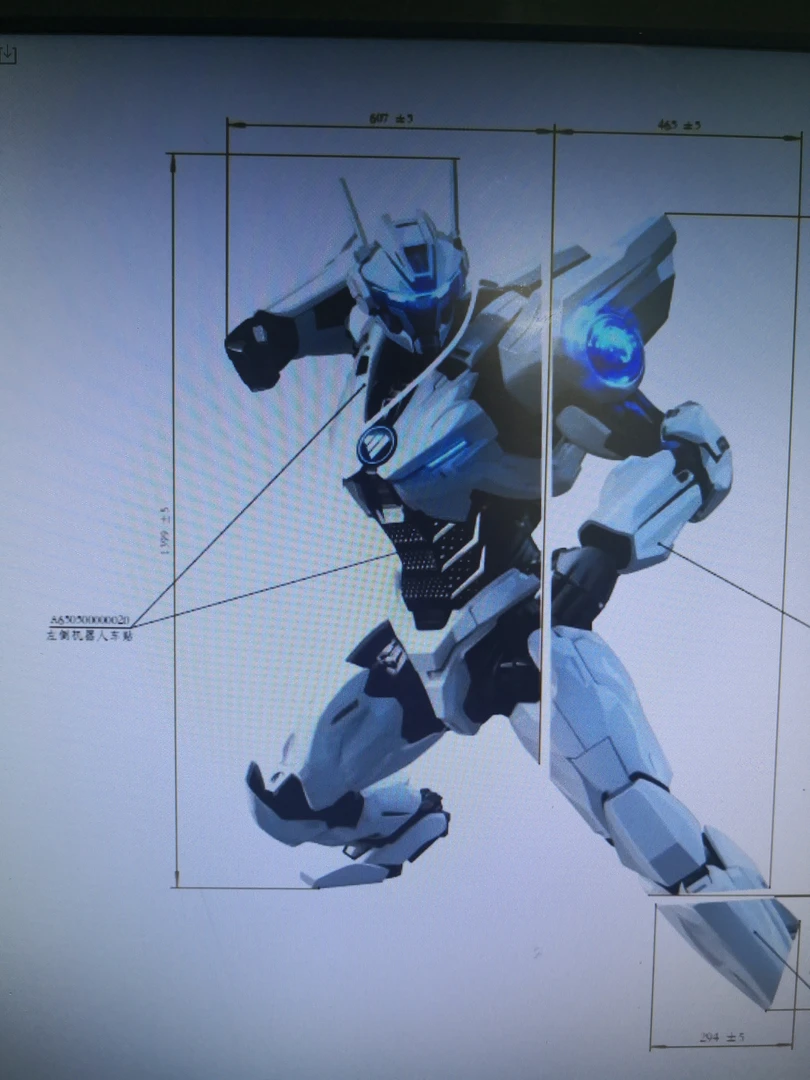 银河3车门贴纸，只有左侧，欧曼贴画车门贴金刚人银河车门