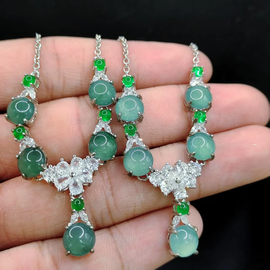 【龙龙严选】翡翠蛋面女神链【多样性发其一】