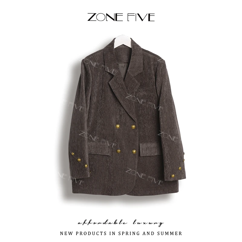 【zonefive】2025年新款春装小西装外套 高端气质外套小西服女