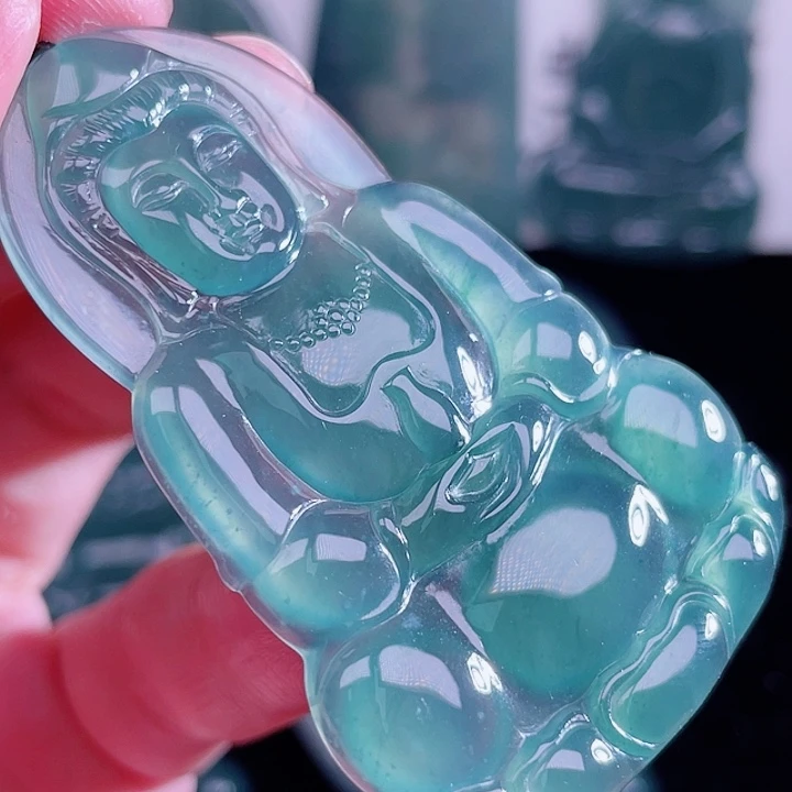 翡翠未镶嵌颈饰9999999999