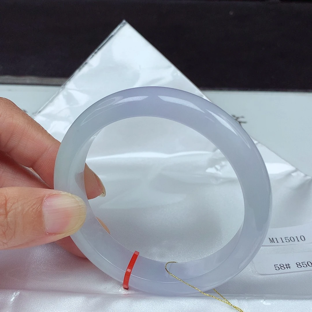 未镶嵌手镯翡翠58圈5010