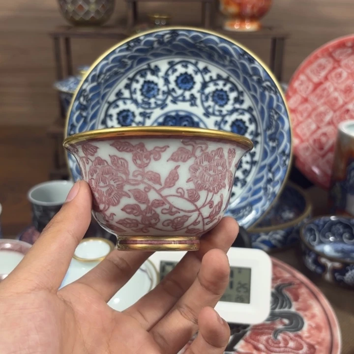 小***作景德镇手工手绘陶瓷