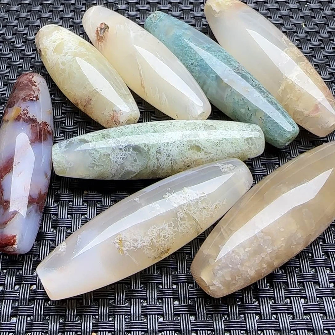 玛瑙/玉髓颈饰未镶嵌长*