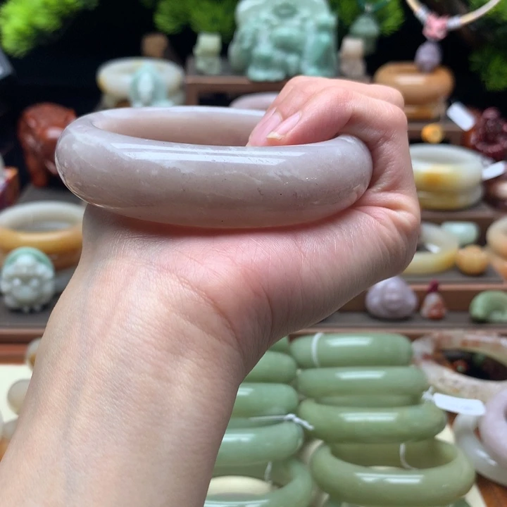 婴***未查罗石合金手镯手镯