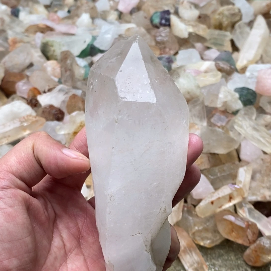 未镶嵌珠宝半成品水晶回*针