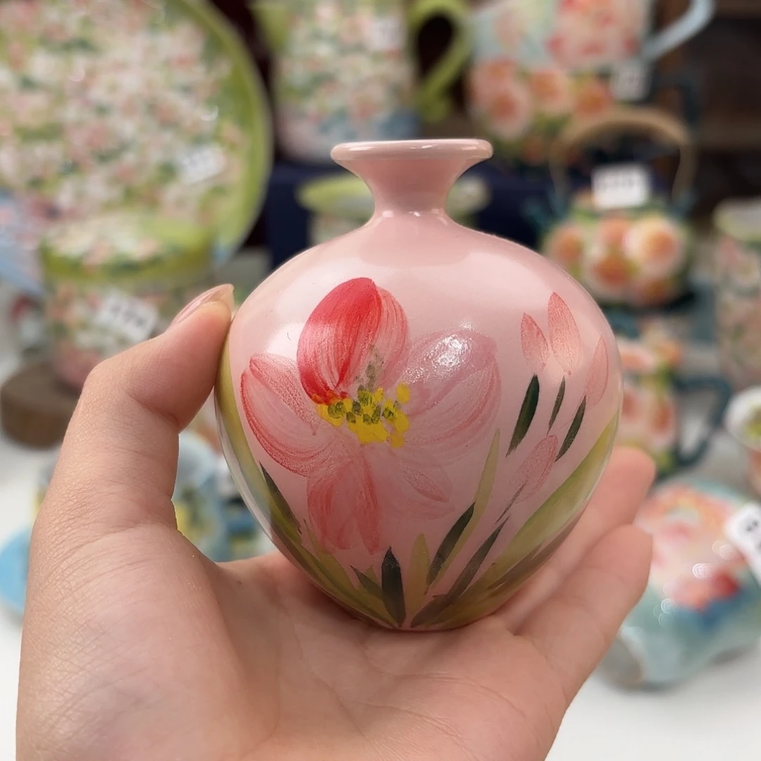 景德镇手绘高温釉下彩陶瓷茶具