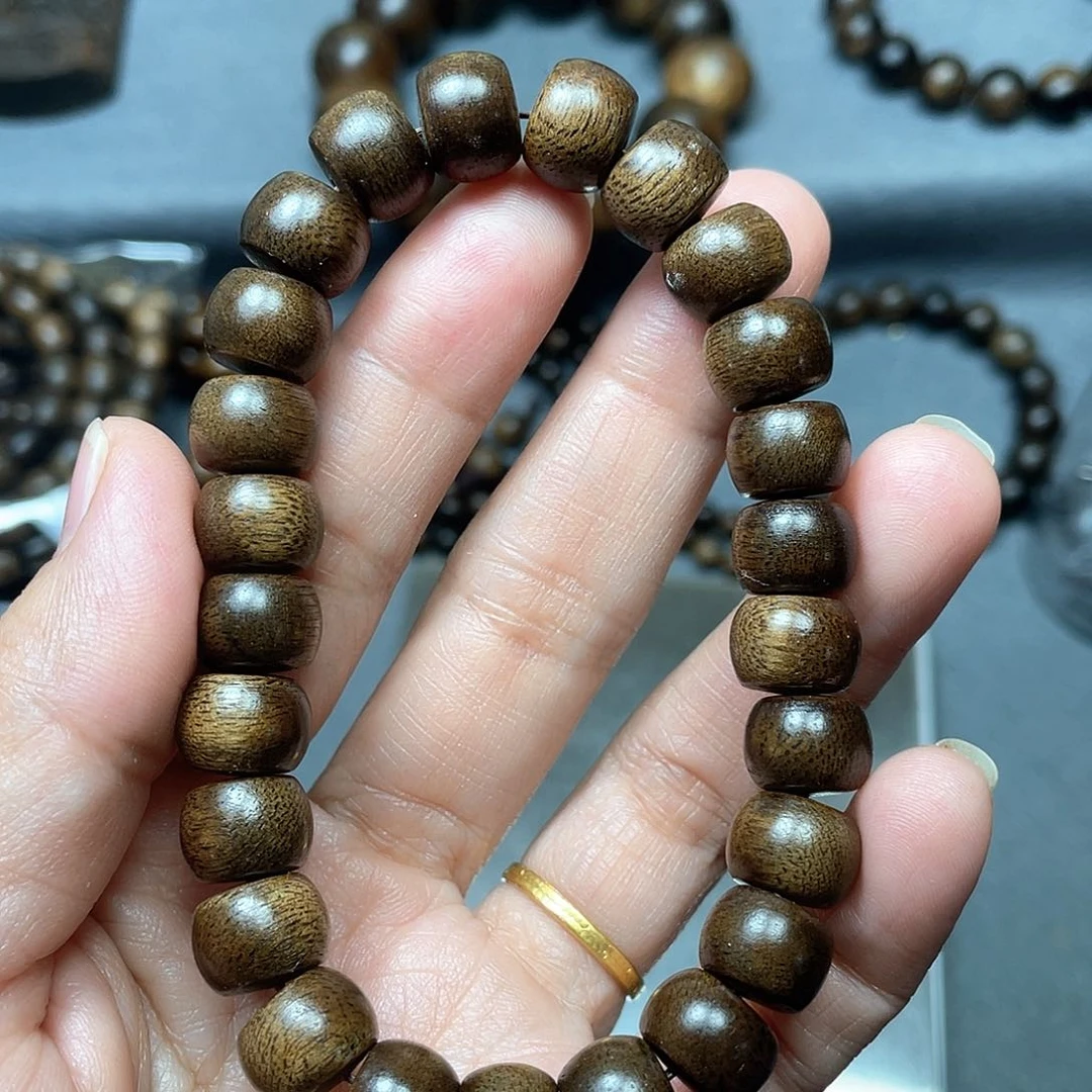 沉香手串⥤****⥢芽庄白棋1.2
