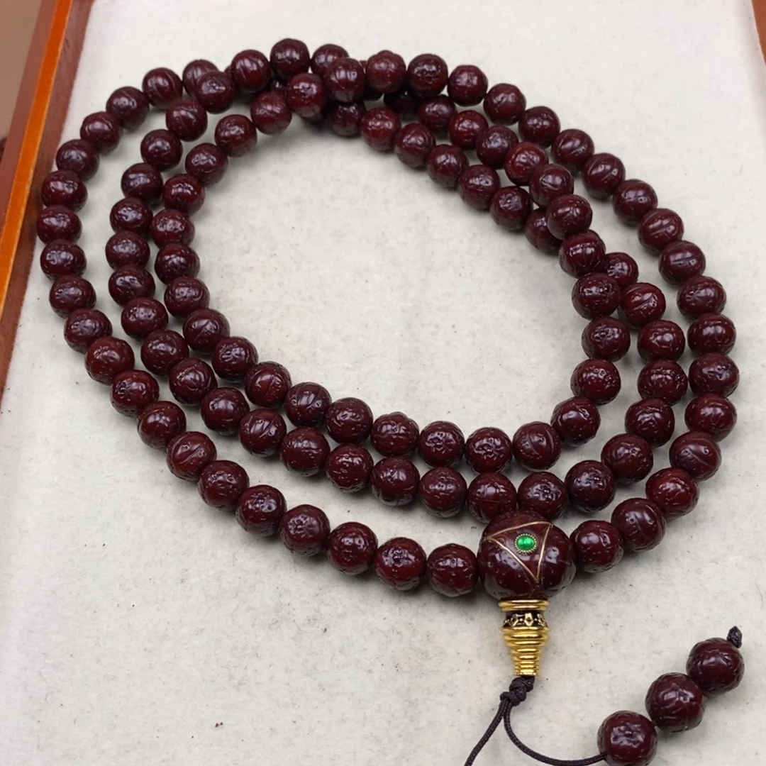 懰***仐凤眼菩提吊坠凤眼