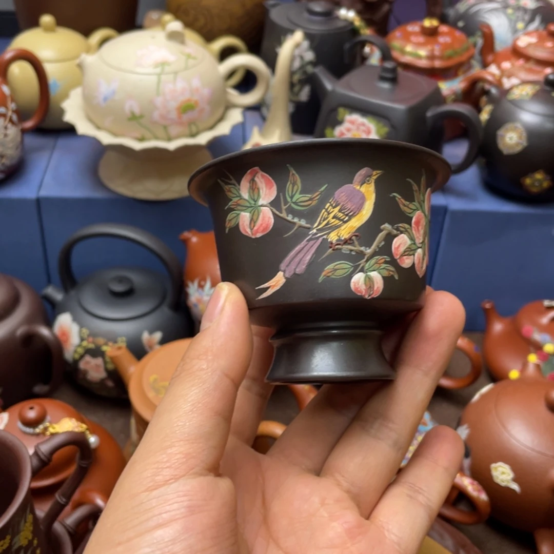 茶杯紫砂紫砂主人杯80cc