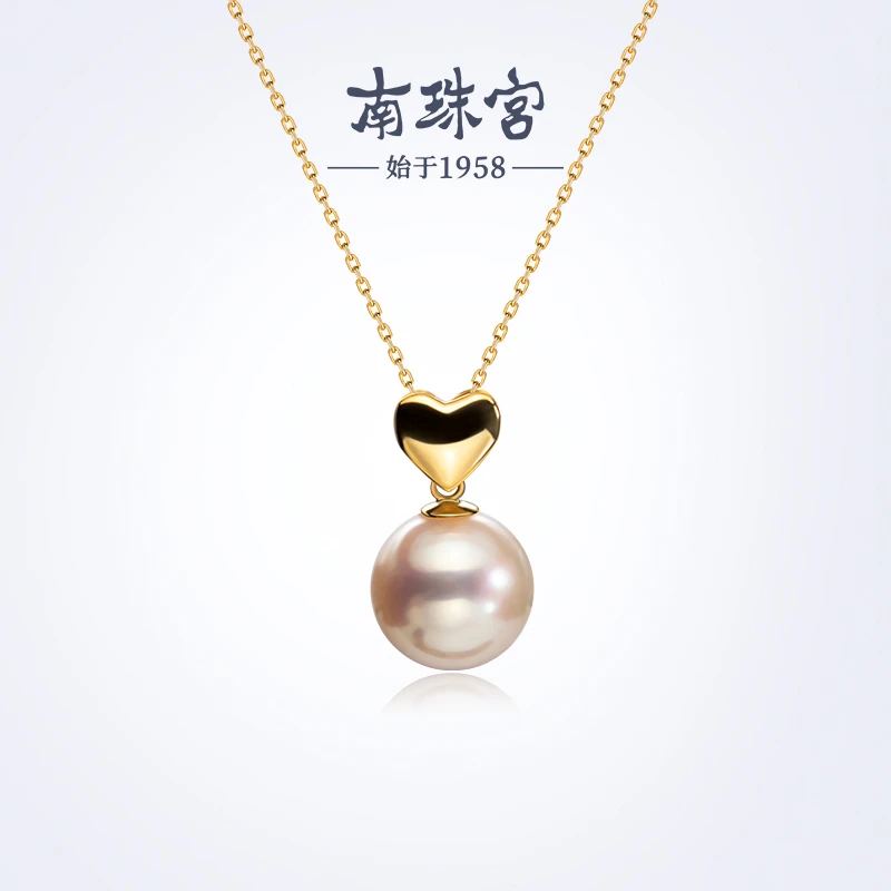 南珠宫南珠宫925银淡水珍珠吊坠 C-D055SD-J