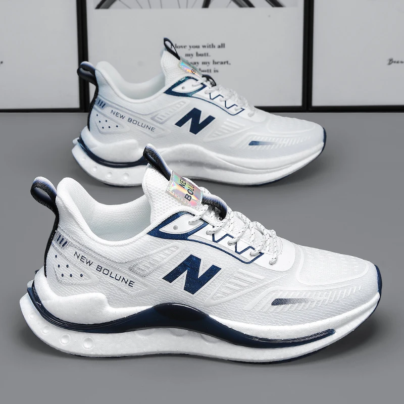 新百伦轻便休闲老爹跑步鞋百搭减震透气运动鞋春季