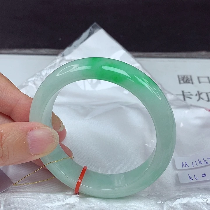 未镶嵌手镯翡翠56圈4572
