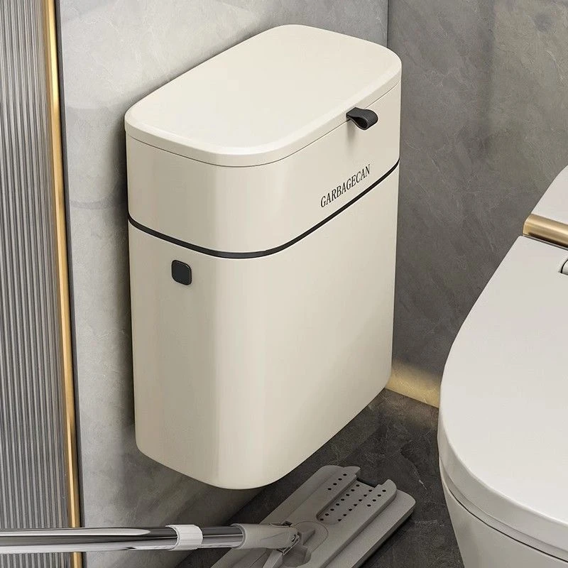 客厅厨房挂式垃圾桶壁挂式厨余带盖家用卫生间纸篓收纳桶厕所