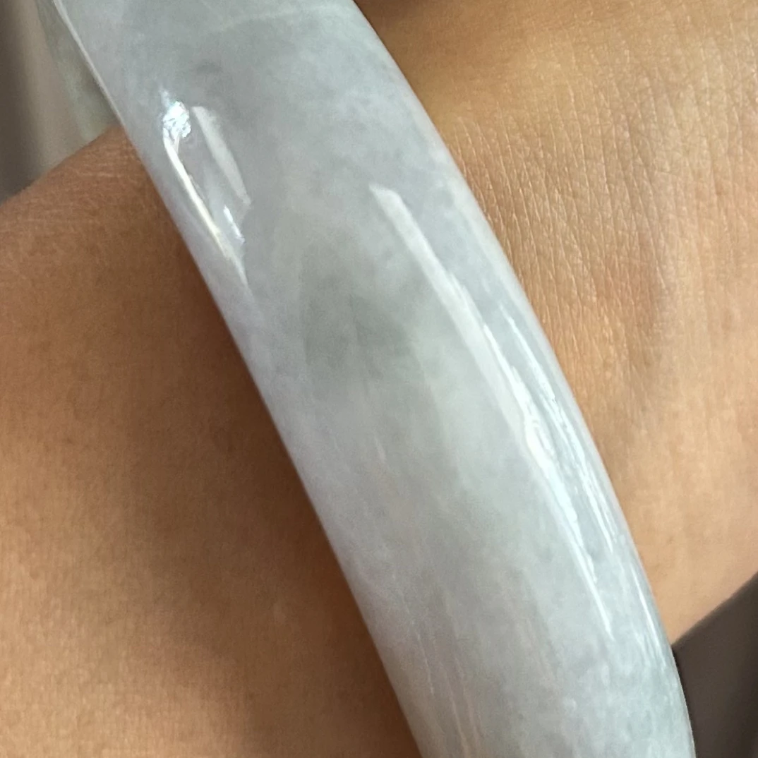 纯天然缅甸A货翡翠福利镯58.8