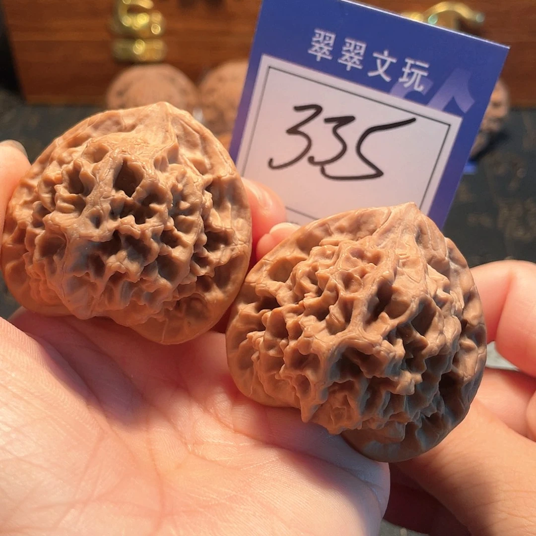 桃核把件335号全品帝王4.7